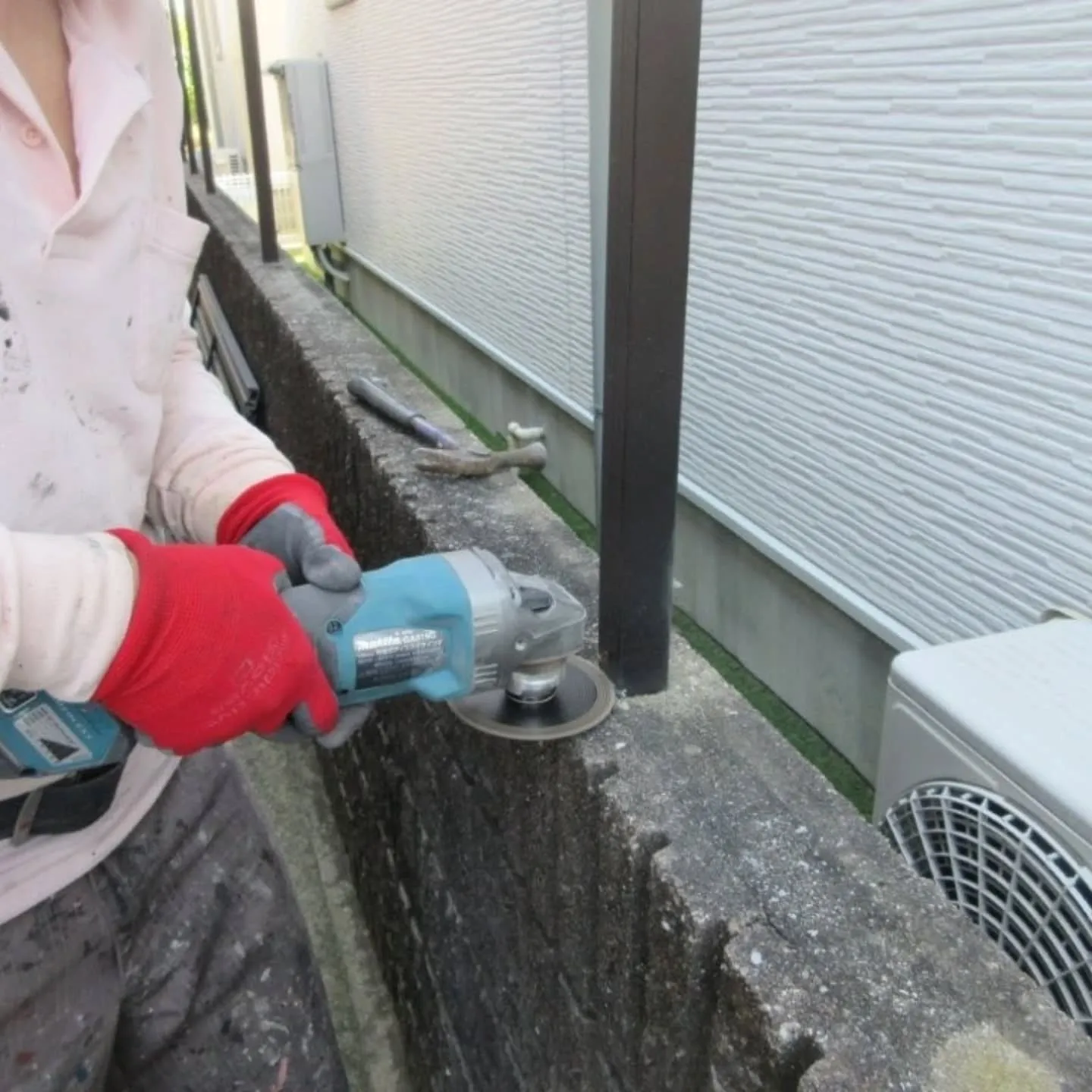 名古屋市名東区Ｉ様邸　フェンスの解体をしてきました。