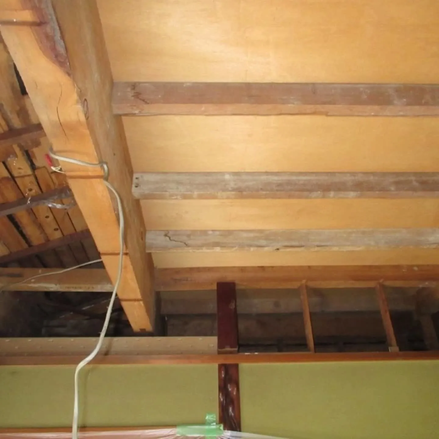 愛西市Ｓ様邸　目透かし天井の張り替えbefore/after