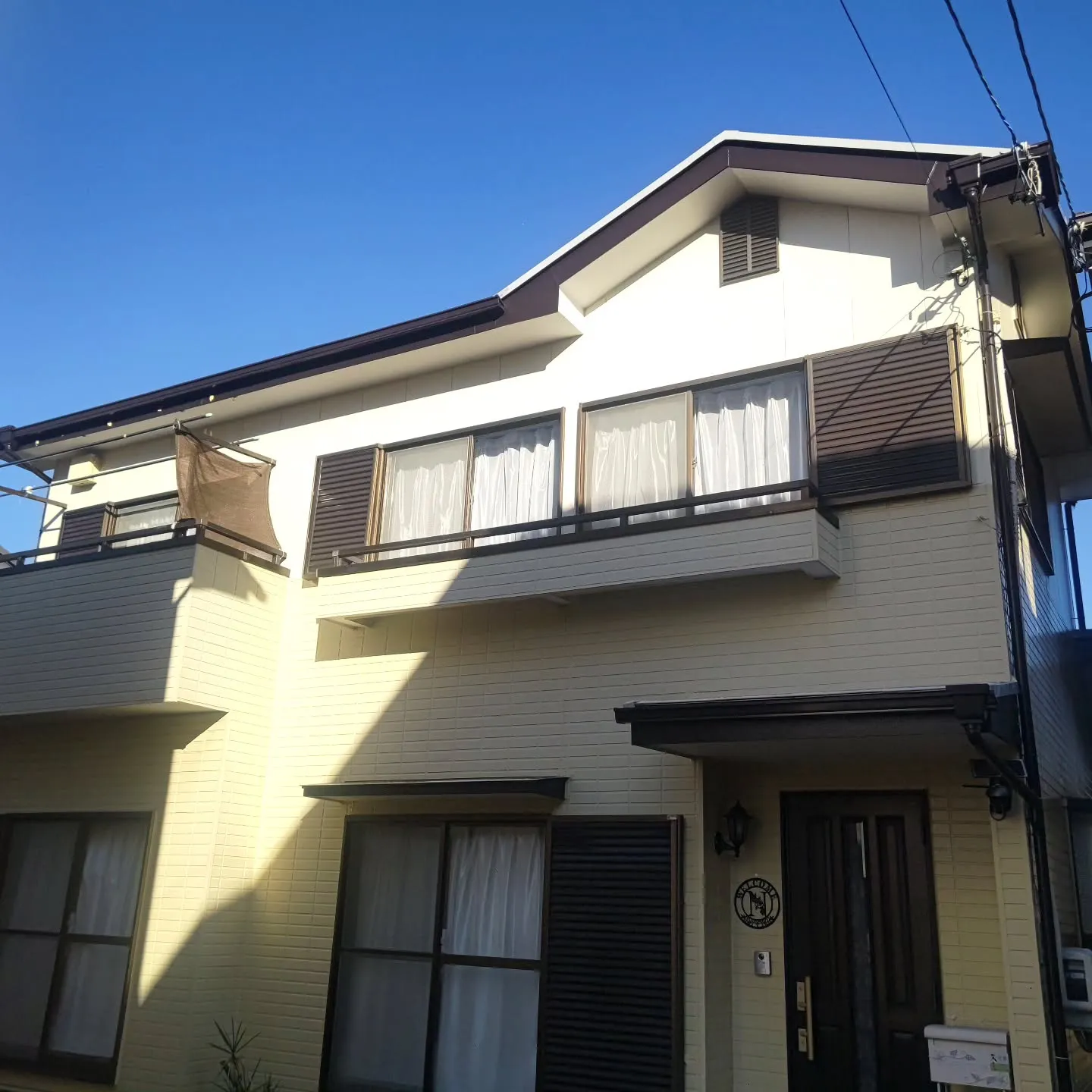 春日井市Ｎ様邸に外壁の定期点検のご依頼で来ました!