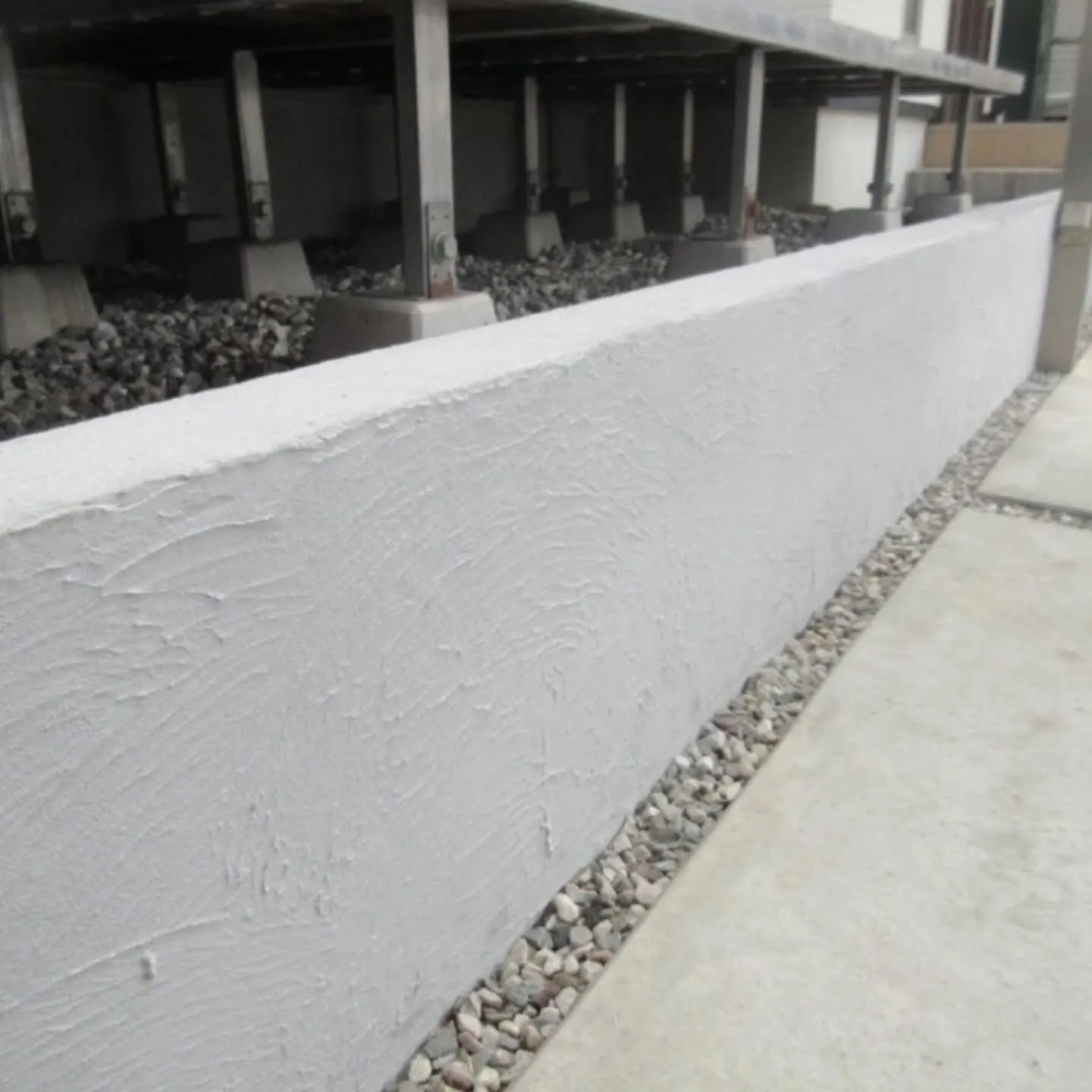 名古屋市港区Ｎ様邸　擁壁befor/after