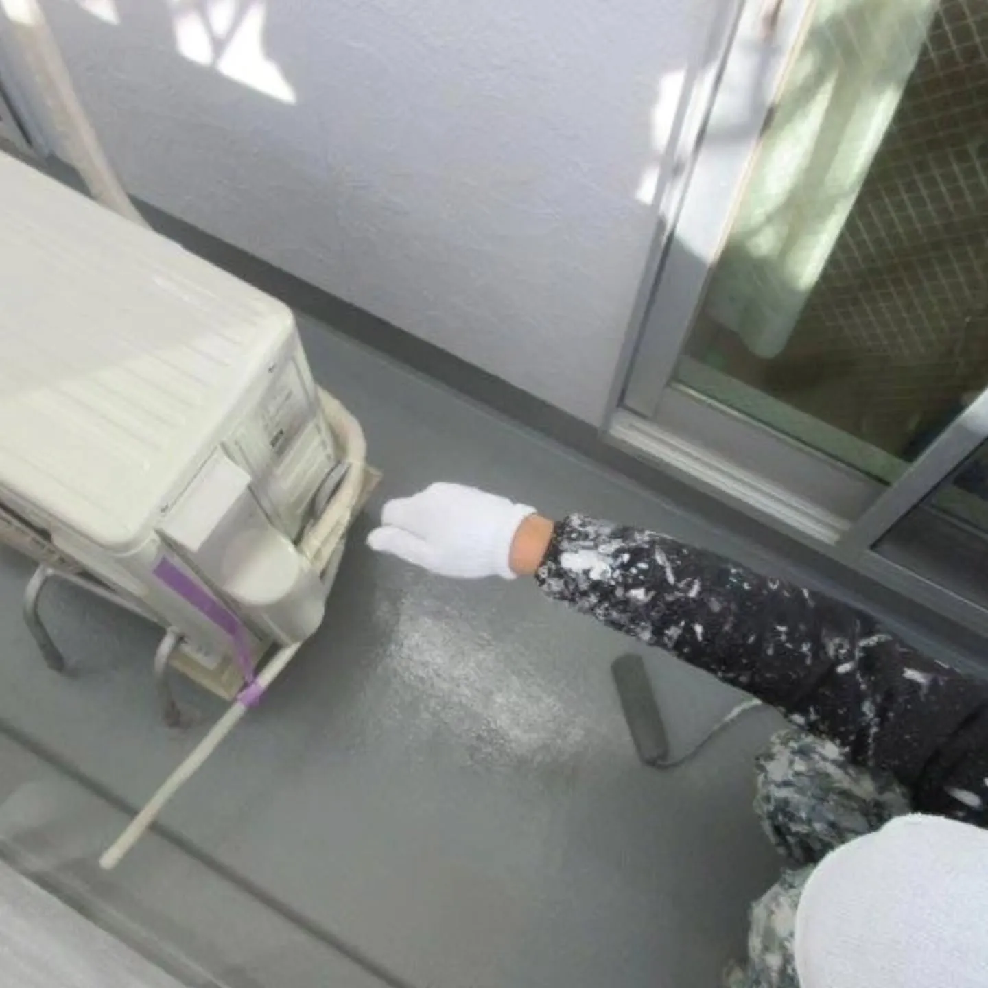 🏠✨【名古屋市港区 M様邸】 ＼ ベランダ防水塗装が完了しま...