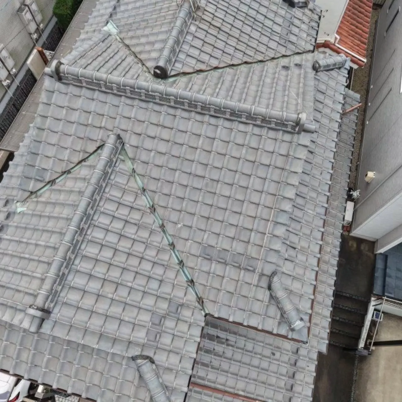 名古屋市港区Ｎ様邸の雨漏り工事のご依頼を頂きました。