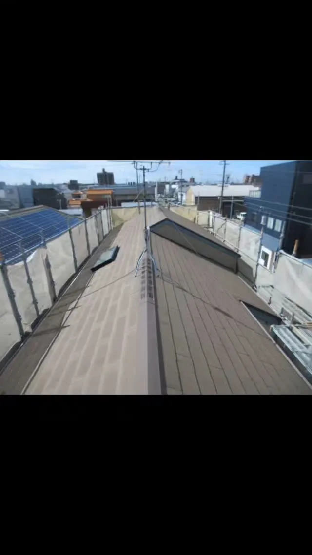 名古屋市中川区Ｔ様邸　屋根塗装before/after